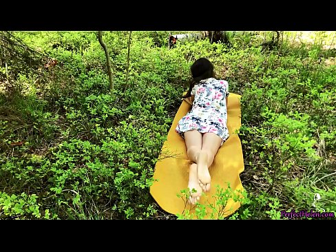 ❤️ Tinder 上的陌生人在樹林裡自慰我的陰部並熱情地亂搞 ❌ 色情 在我們 ❌️